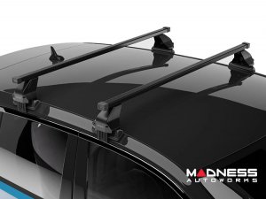 Alfa Romeo Tonale Roof Rack Cross Bars - for models w/o factory roof rails - Black 
